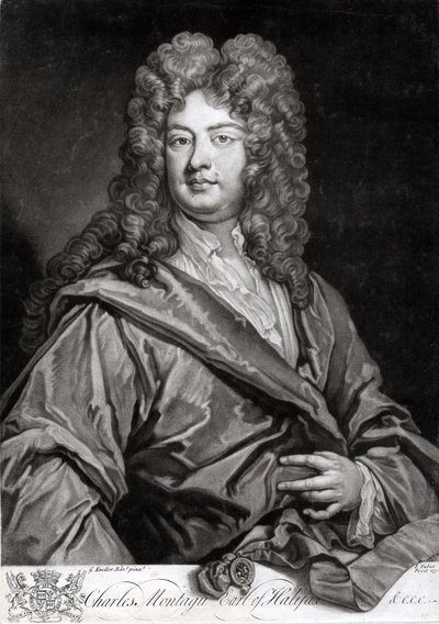 Charles Montagu, Earl of Halifax by Unknown